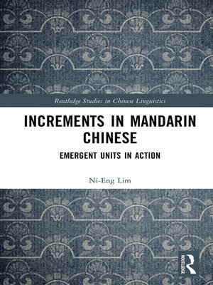 cover image of Increments in Mandarin Chinese